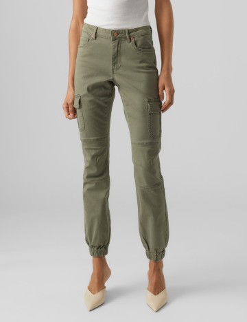 Pantaloni Vero Moda, verde, M