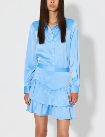 Camasa Something New, albastru, M Albastru