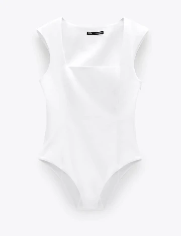 Body Zara, alb, XS