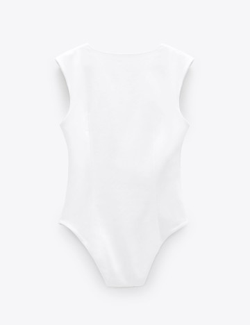 Body Zara, alb, XS