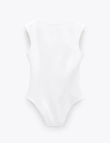 Body Zara, alb, XS