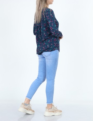 Bluza Fransa, albastru, XS