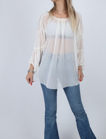 
						Bluza Bon a Parte, alb, M