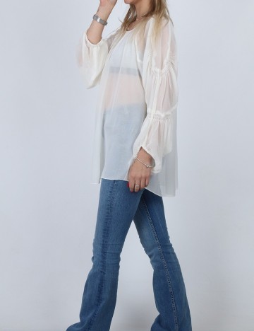 Bluza Bon a Parte, alb, M