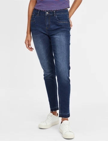 Blugi Oxmo, bleumarin, W30/L30 Albastru