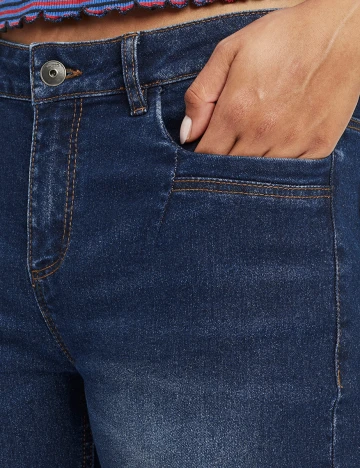 Blugi Oxmo, bleumarin, W30/L30 Albastru