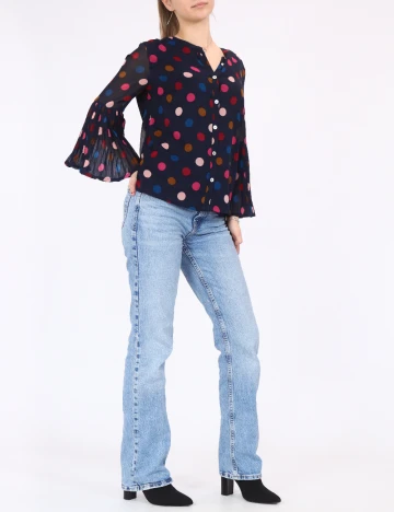 Camasa Dranella, bleumarin, 34