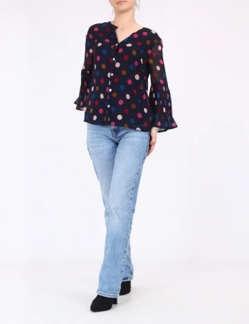 Camasa Dranella, bleumarin, 34