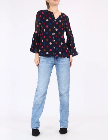 Camasa Dranella, bleumarin, 34