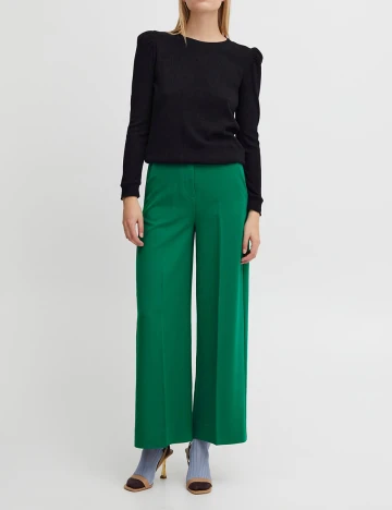 Pantaloni b.young, verde, 36