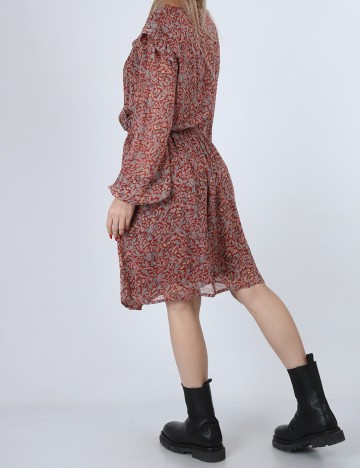 Rochie Scurta b.young, caramiziu, 36