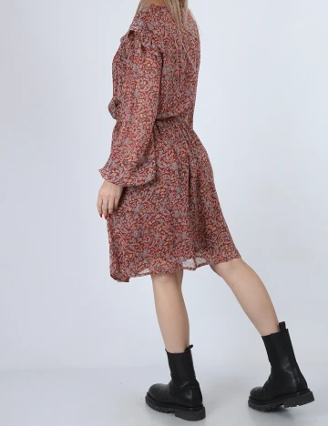 Rochie Scurta b.young, caramiziu, 36