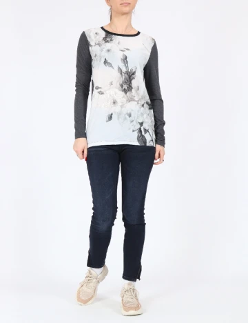 Bluza Bon a Parte, gri, S