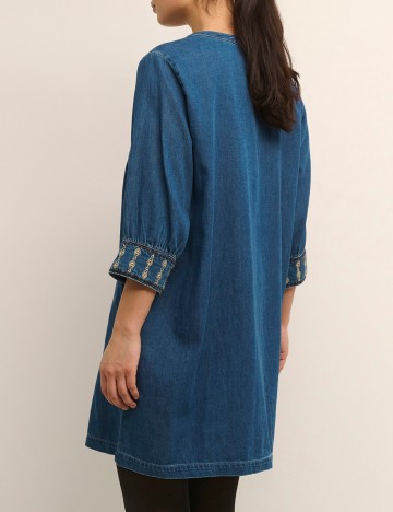 Rochie scurta Cream, albastru, 34