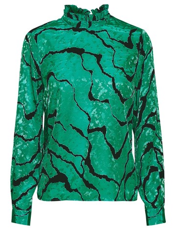 Bluza Gestuz, verde, 36
