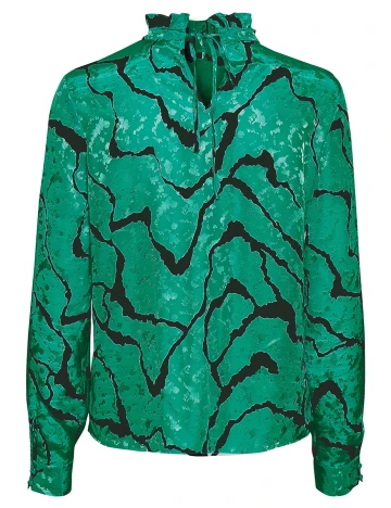 Bluza Gestuz, verde, 36