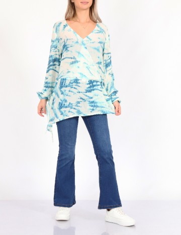 Bluza Bon a Parte, albastru, L
