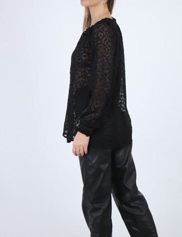 Camasa Fransa, negru, XS