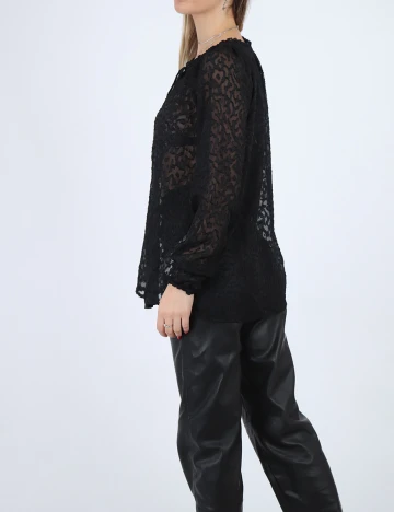 Camasa Fransa, negru, XS