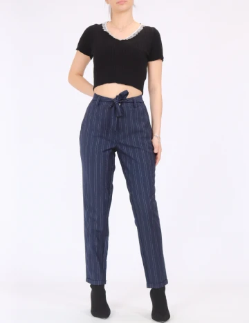 Pantaloni Dranella, bleumarin, 38 Albastru