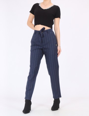 Pantaloni Dranella, bleumarin, 38