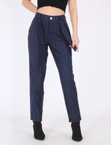 Pantaloni Dranella, bleumarin, 38 Albastru