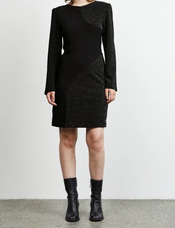 Rochie scurta Ichi, negru, M