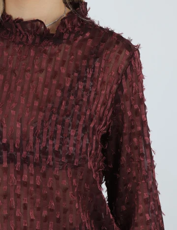 Bluza Dranella, visiniu, S