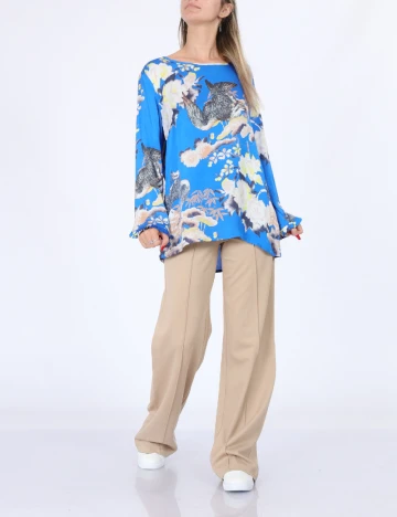 Bluza Dranella, albastru, 38 Albastru
