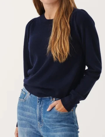 Bluza Part Two, bleumarin, L Albastru