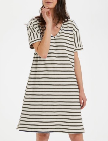 Rochie Scurta Cream, ecru, XS