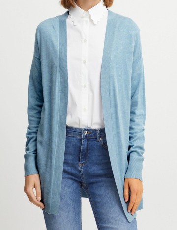 
						Cardigan b.young, bleu
