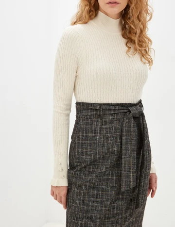 Bluza b.young, ecru, S Alb