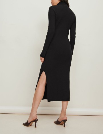 Rochie medie NA-KD, negru, S
