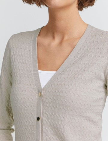 Cardigan Fransa, bej, M