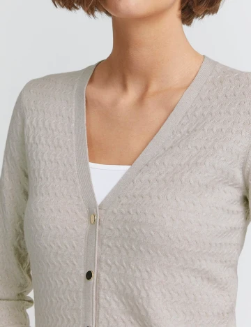 Cardigan Fransa, bej, M