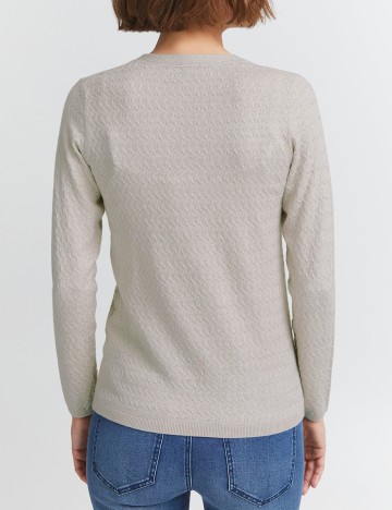 Cardigan Fransa, bej, M