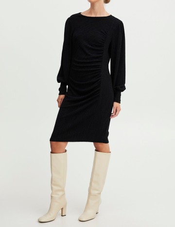 Rochie scurta Pulz, negru, XS