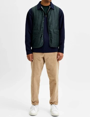 Pantaloni Selected, crem, W34/L34 Crem