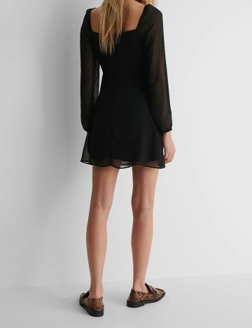 Rochie scurta NA-KD, negru, 34