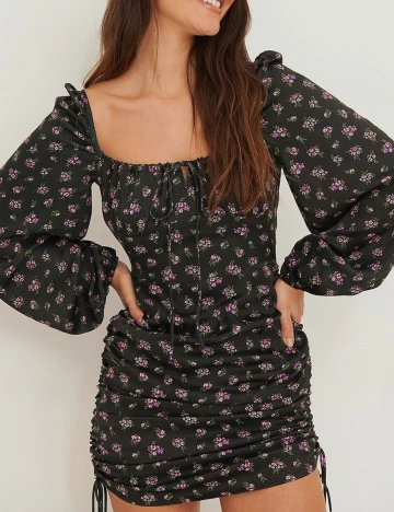 Rochie scurta NA-KD, negru, 38 Negru