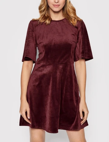 Rochie scurta NA-KD, pruna, 36