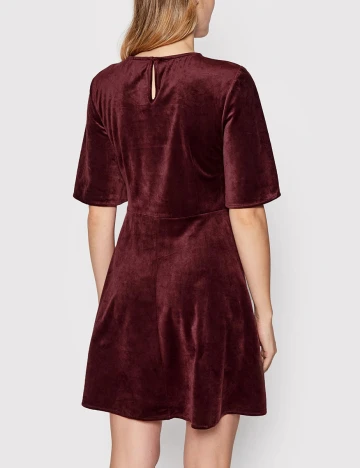 Rochie scurta NA-KD, pruna, 36