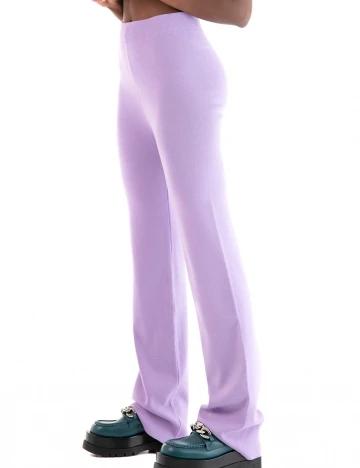 Pantaloni NA-KD, mov, 34
