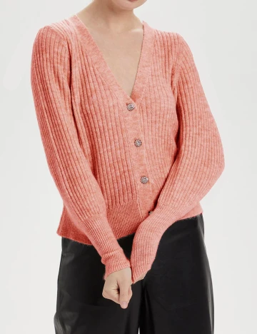 Cardigan Soaked In Luxury, corai, S