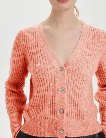 Cardigan Soaked In Luxury, corai, S