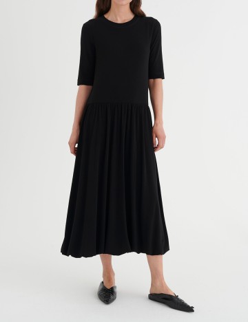 Rochie lunga InWear, negru, XS