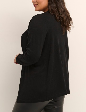 Cardigan Kaffe Curve, negru