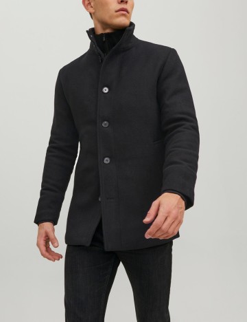 Palton Jack&Jones, negru, XXL