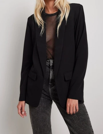 Blazer NA-KD, negru, 40